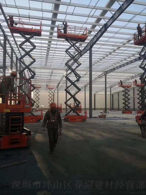 龙华白石龙及民乐区域优质建材租赁服务——镀锌脚手架与移动门字架